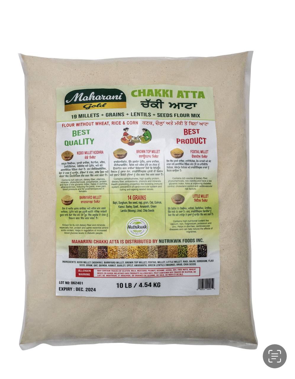 Maharani  Gold Chakki Atta 10 LB